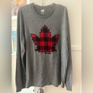 Men’s ROOTS long sleeve T-shirt XXL TTG